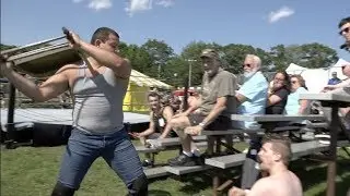 FALLS COUNT ANYWHERE: CJ Cruz vs. Kalvin Strange - Limitless Wrestling (Let's Wrestle)