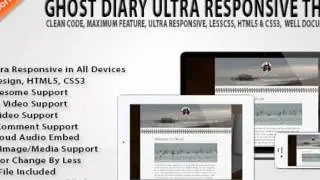 Ghost Diary Ultra Responsive Theme
