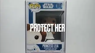 Princess Leia Funko Pop Hard Case Protector Stack