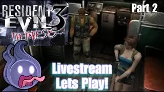 Save Me Carlos!!! OG RE3 Livestream Lets Play - Part 2
