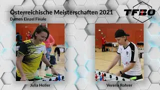 &Ouml;M 2021 Damen Einzel Finale Julia Holler - Verena Rohrer
