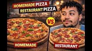 I Tested Homemade Pizza vs Restaurant PIZZA... BIG Surprise