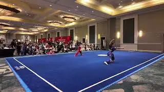 Grace Cuthbertson competes in Changquan @ 2025 Presidential Wushu Cup