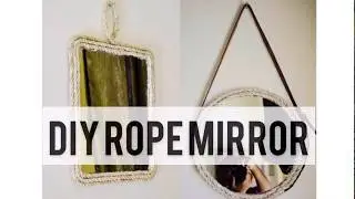 DIY ROPE MIRROR&mdash; ECKKY DESIGNS