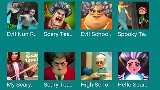 Scary Teacher 3D, Evil School Teacher, Spooky Teacher All Scary Woman Pranks Games