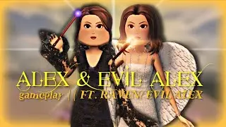 Геймплей за Ангела Алекса и Злого Алекса в Realms of the Multiverse | FT.RAVEN | Roblox | Feeling...