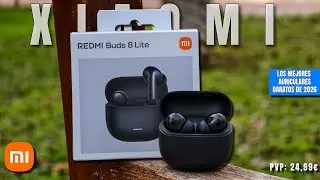 Los mejores Auriculares BARATOS de 2026 cuestan -25&euro; 🎧 Xiaomi REDMI Buds 8 LITE | Review