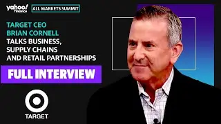 Target CEO Brian Cornell talks business, supply chains, and retail partnerships
