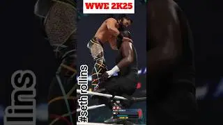 WWE 2K25 SETH ROLLINS MOMENT #wwe2k25 #wwefan #wwesuperstar #shorts #shortvideo #sethrollins #2026