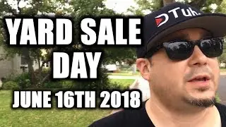 Thrift Shop Hustler Yard Sale Trip Haul - June 16th 2018 RARE NINTENDO WII