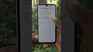 Обновление программного обеспечения смартфона Samsung Galaxy A15 # #5minutestech #samsunga15