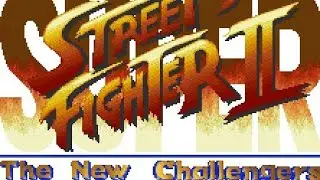 Super Street Fighter 2 The New Challenger's Complete Super Battle Mode With Ryu.