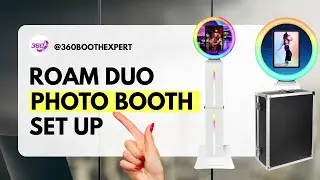 How to Set Up the Roam Duo Photo Booth | 2-in-1 Roamer + Selfie Stand Setup Tutorial