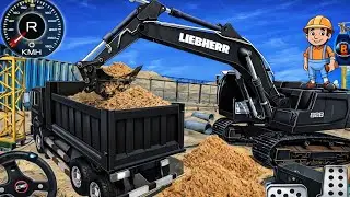 🚧 Mega Construction Simulator | Excavator & Dump Truck Game #androidgameplay #games #construction 