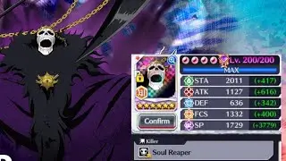 OG Mind Barragan Max trancended 15/15/15 Showcase - Bleach Brave Souls