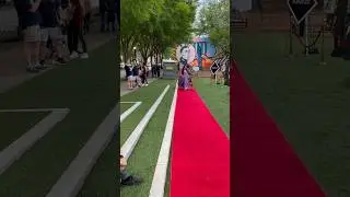 Walking the Red Carpet with my German Shepherd in Midtown Atlanta