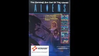 Aliens Arcade Gameplay (Walkthrough) (Played on MAME Emulator)