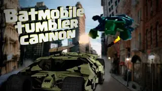 Scrap Mechanic - Batmobile tumbler Cannon [27]