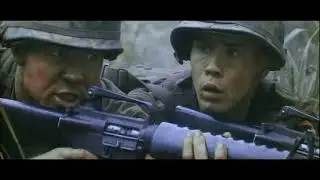 We Were Soldiers Deleted Scene   Theyre Crawling Right Up On Us 2002   Mel Gibson War Movie HD