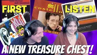 ELVIS COSTELLO COUPLE REACTION to Shipbuilding / The Long Honeymoon / Painted from Memory / Bedlam