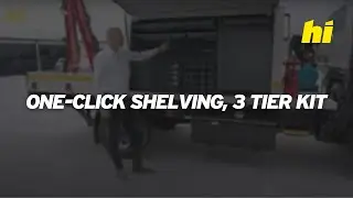 Hidrive Accessories | One-Click Shelving, 3 Tier Kit
