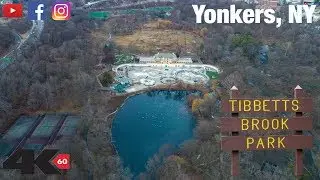 Aerial Video of Tibbetts Brook Park  | DJI Phantom 4 Pro | 4K