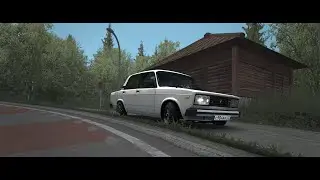 Спуск по Iri pass на Lada Riva 16v
