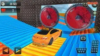 Real Taxi Car Stunts 3D: Impossible Ramp Car Stunt - Android Gameplay