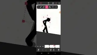 Really easy stickman walk animation tutorial| Game name flipaclip #flipaclip