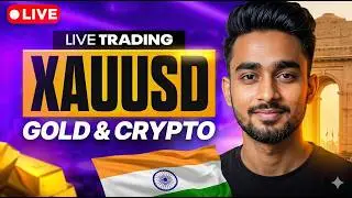 Live Forex Trading: Gold & BTC | SMC & ICT Market Analysis(Jan 13, 2026) #forextrading #livetrading