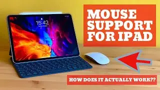 How To Use a Mouse on iPad - iPadOS 13.4 DEMO