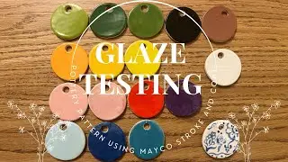 Glaze Testing with Mayco Stroke & Coat: Vibrant Pottery Colours!
