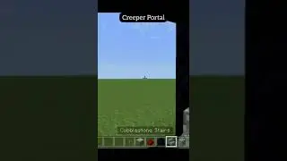 Creeper Portal for #minecraft