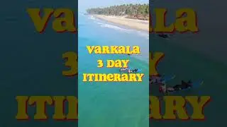 Varkala 3 Days Trip | Tripoto | #shorts #viral #varkala #youtubeshorts