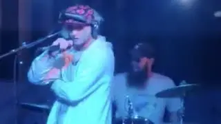 DA TENGU GOD performs an unreleased track, 