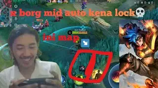 MLBB gw mencoba x borg mid lane malah musuh nya kaga bisa selowwwww!!!