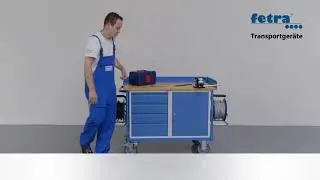 Fetra Werkstattwagen - mobil, verschlie&szlig;bar f&uuml;r Werkstatt & Industrie