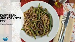 Easy Bean and Pork Stir Fry