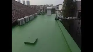 Waterproofing Dak Beton menggunakan Ultraflex Membrane. Perlindungan anti bocor hingga 5 Tahun......