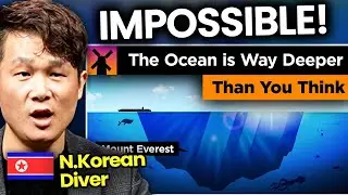 North Korean Diver reacts to the Ocean is Way Deeper than you Think for the First Time