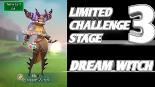 Lords mobile limited challenge saving dreams stage 3 | Lords mobile | dream witch stage 3.