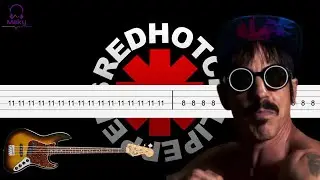 Red Hot Chili Peppers - Dark Necessities [Bass Tabs Tutorial]
