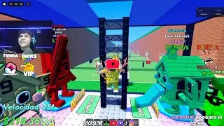 🧪LOGRE NIVEL 300 DE VELOCIDAD🏃&zwj;♂️&zwj;➡️EN ESCAPE THE TSUNAMI FOR BRAINROTS ROBLOX🧸 #roblox #shorts