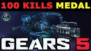 How to Get 100 Cryo Cannon Kills (Cryo Cannon Body Counter Medal) Fast in GEARS 5!