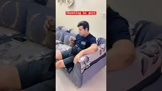 Cheating ho gayi. #housewifecomedy #husbandwifecomdey #funny #cheating  #drinking