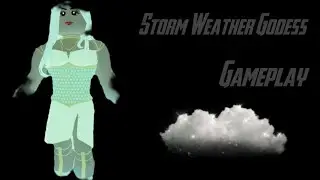 Storm Weather Goddess Gameplay In Heroes:Online World☁️