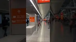 Warsaw Chopin Airport (inside by gates) - Poland