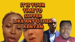 KENYANS ATTACK WAMATANGA AFTER HIS PROPERTIES DEMOLISHED BY THE GOVERMENT .