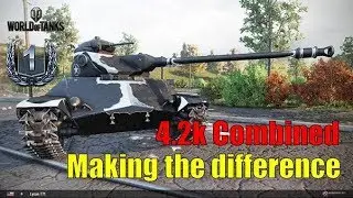 World of Tanks PS4 / XBOX - Lycan T71 - 4.2k combined on Prokhorovka
