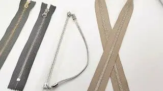 Custom Clear Transparent Nylon Metal Zipper Manufacturer Metallica Zip Handbag Zippers  By The Yard